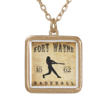 Basebol 1862 de Fort Wayne Indiana Bijuteria Personalizada