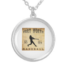 Basebol 1884 de Fort Worth Texas Colares
