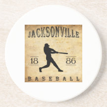Basebol 1886 de Jacksonville Florida Porta-copos