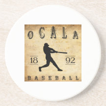 Basebol 1892 de Ocala Florida Porta-copos