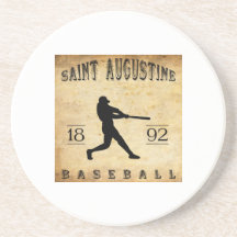 Basebol 1892 de St Augustine Florida Porta Copos
