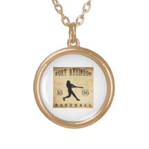 Basebol 1896 de Atkinson Wisconsin do forte Bijuterias Personalizadas