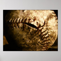 Basebol velho pôsteres