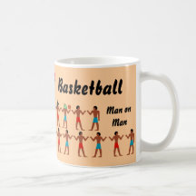 Basquetebol jeroglífico canecas