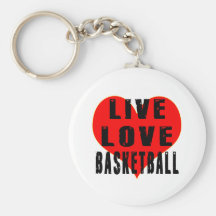 Basquetebol vivo do amor chaveiro