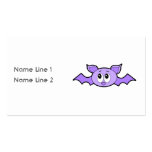 Bastão bonito, roxo cartões de visitas