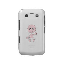 Bebê bonito de ondulação capa blackberry bold