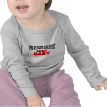 Bebê do exército do mundo o grande t-shirts