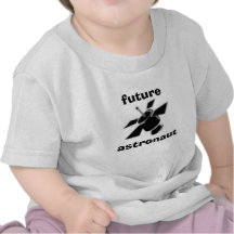 Bebê futuro T do astronauta T-shirts