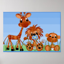 Bebês da selva do poster