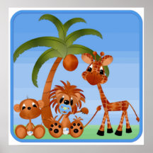 Bebês da selva do poster