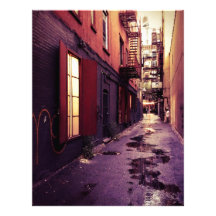Beco de New York Papéis De Carta Personalizados