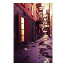 Beco de New York Papeis Personalizados