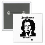 Beethoven engraçado boton