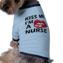 Beije-me que eu sou uma enfermeira roupas para cães