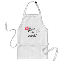 Beije o cozinheiro! aventais