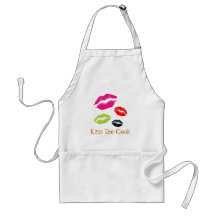 Beije o cozinheiro avental
