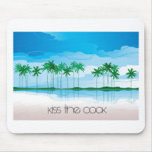 Beije o cozinheiro! mousepad