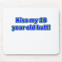 beijo 18 meu bumbum mousepads