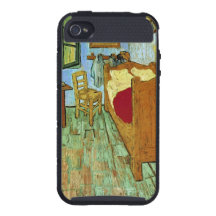Belas artes do quarto de Van Gogh (F484) Capa iPhone 4