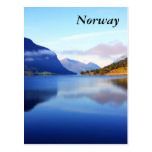 Beleza escandinava, Noruega Cartao Postal