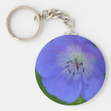 Bell azul pintada chaveiros
