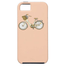 bicicleta bonito do vintage capa iPhone 5 Case-Mate