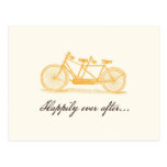 Bicicleta do vintage construída para o Dois-Costum Cartões Postais