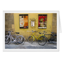 Bicicletas, Florença Cartão