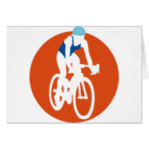 bicycle race woman iron woman triathlon cartão