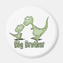 Big brother dos dinossauros imã de refrigerador