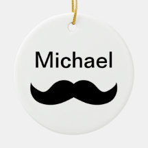 Bigode Ornamento Para Arvores De Natal
