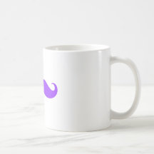 Bigode roxo Stache Canecas