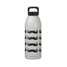 Bigodes Garrafas De Água Esportivas