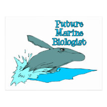 Biólogo marinho futuro cartões postais