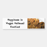 Biscoitos de farinha de aveia do Vegan Adesivos