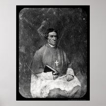 Bishop Baraga Daguerreotype 1844 Pôsteres