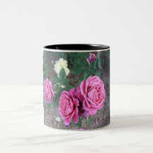 black rosa caneca