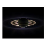 Blacklit Saturn Cartões Postais
