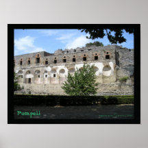 "Bloco da cidade velha" - sim, Pompeii antigo Posters