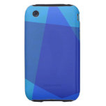Blue Wings Capa Forte De iPhone 3