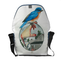 "Bluebird oriental " Bolsas Mensageiro