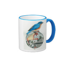 "Bluebird oriental " Canecas