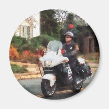 Bobina de motocicleta na patrulha imas