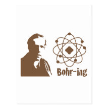 Bohr-ing Cartao Postal