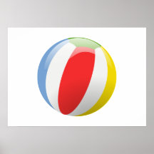 Bola de praia posters