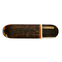 Bolhas dos vidros de cerveja skate boards