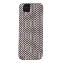 Bolhas retros Brown Capas De iPhone 4 Case-Mate