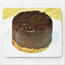 Bolo da sobremesa do chocolate mouse pad