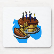Bolo de chocolate mousepads